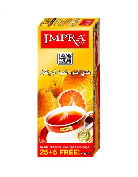 THE IMPRA Noir  Orange 2GR*30