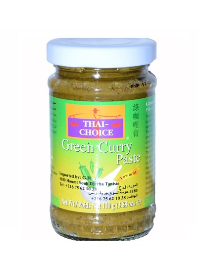 Pate de curry vert