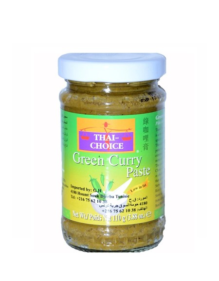 Pâte de curry vert - Galeries Gourmandes